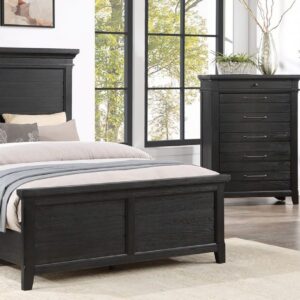 Hollins Black Bedroom Set Hollins Black Bedroom Set