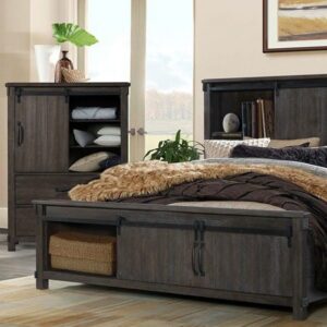 Scott Chocolate Platform/Storage Bedroom Set Scott Chocolate Platform/Storage Bedroom Set