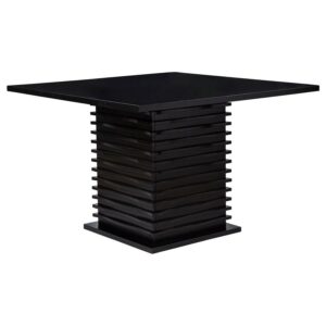 Stanton Square 54-inch Counter Height Dining Table Black Stanton Square 54-inch Counter Height Dining Table Black