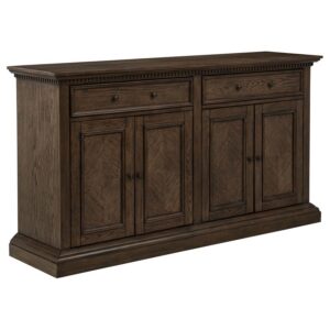 Ridgewell 2-drawer 4-door Dining Server Dark Oak Ridgewell 2-drawer 4-door Dining Server Dark Oak