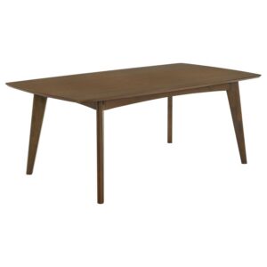 Malone Rectangular 78-inch Wood Dining Table Dark Walnut Malone Rectangular 78-inch Wood Dining Table Dark Walnut