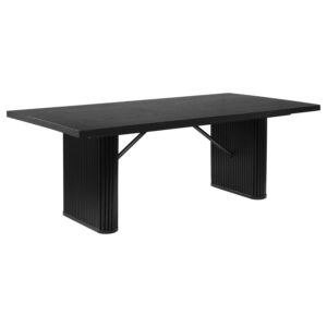 Catherine Rectangular 84-inch Wood Dining Table Black Catherine Rectangular 84-inch Wood Dining Table Black