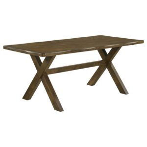 Alston Rectangular 71-inch Dining Table Knotty Nutmeg Alston Rectangular 71-inch Dining Table Knotty Nutmeg