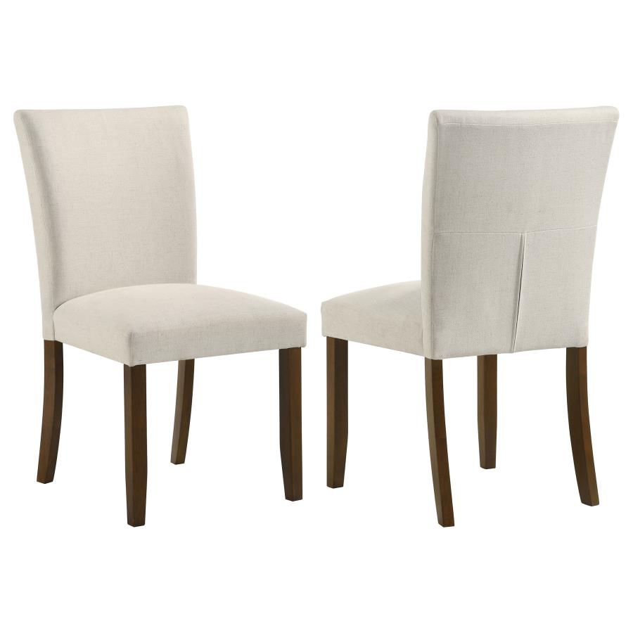 Paxton Upholstered Dining Side Chair Beige (Set of 2)
