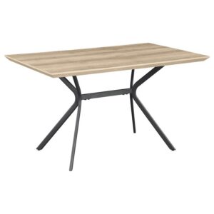 Edgecreek 53-inch Composite Wood Dining Table Light Brown Edgecreek 53-inch Composite Wood Dining Table Light Brown