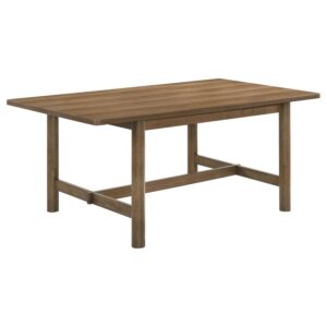 Crestmore 71-inch Rectangular Wood Dining Table Walnut Crestmore 71-inch Rectangular Wood Dining Table Walnut
