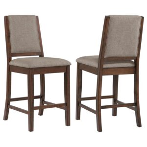 Patterson Upholstered Counter Chair Mango Oak (Set of 2) Patterson Upholstered Counter Chair Mango Oak (Set of 2)