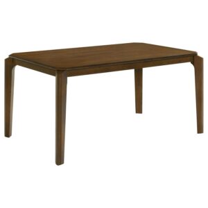 Almonte 59-inch Rectangular Wood Dining Table Dark Brown Almonte 59-inch Rectangular Wood Dining Table Dark Brown
