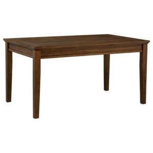 Atwood Rectangular Wood Dining Table Warm Brown Atwood Rectangular Wood Dining Table Warm Brown