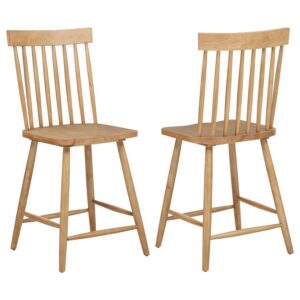 Andrews Windsor Counter Height Dining Side Chair Light Ash (Set of 2) Andrews Windsor Counter Height Dining Side Chair Light Ash (Set of 2)