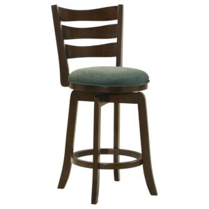 Murphy Wood Counter Height Swivel Bar Chair Hunter Green Murphy Wood Counter Height Swivel Bar Chair Hunter Green