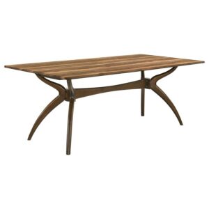 Randolph 79-inch Smart Top Rectangular Dining Table Sheesham and Brown Randolph 79-inch Smart Top Rectangular Dining Table Sheesham and Brown