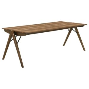 Randolph 82-inch Smart Top Rectangular Dining Table Sheesham and Brown Randolph 82-inch Smart Top Rectangular Dining Table Sheesham and Brown