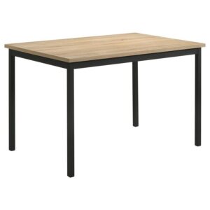 Garza Rectangular 47-inch Dining Table Greige Oak Garza Rectangular 47-inch Dining Table Greige Oak