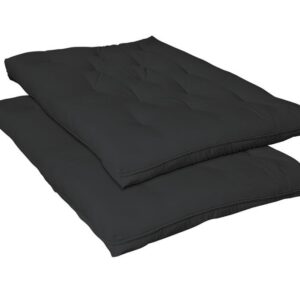Futon Mattress 8-inch Premium Futon Pad Black