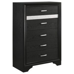 Miranda 6-drawer Bedroom Chest Black Miranda 6-drawer Bedroom Chest Black