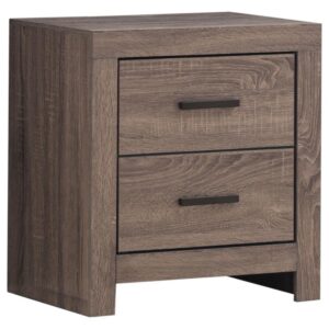 Brantford 2-drawer Nightstand Barrel Oak Brantford 2-drawer Nightstand Barrel Oak