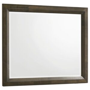 Atlas Bedroom Dresser Mirror Dark Oak Atlas Bedroom Dresser Mirror Dark Oak