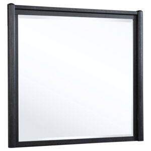 Leandro Dresser Mirror Burnished Black Leandro Dresser Mirror Burnished Black