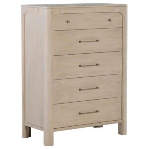 Solano 5-drawer Bedroom Chest of Drawers Weathered Mango Solano 5-drawer Bedroom Chest of Drawers Weathered Mango