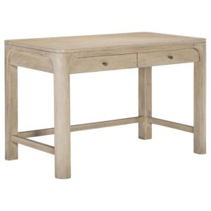 Solano 2-drawer Makeup Table Vanity Desk Weathered Mango Solano 2-drawer Makeup Table Vanity Desk Weathered Mango