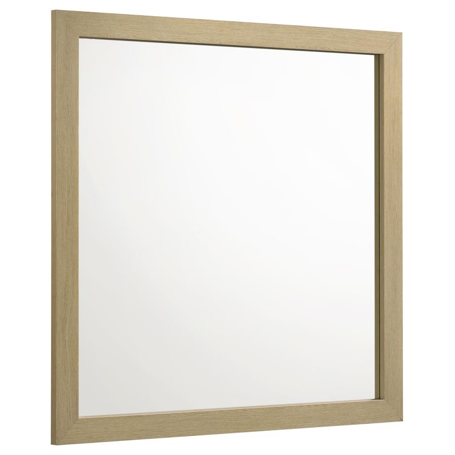 Hendricks Dresser Mirror Light Oak