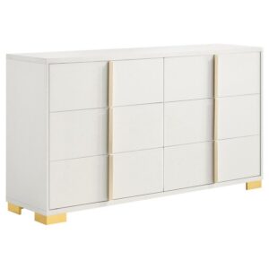 Marceline 6-drawer Dresser White Marceline 6-drawer Dresser White