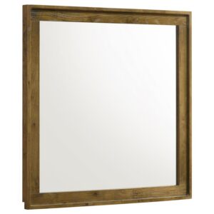 Henderson Dresser Mirror Medium Oak Henderson Dresser Mirror Medium Oak
