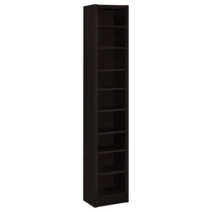 Eliam 71-inch 8-shelf Bookcase Cappuccino Eliam 71-inch 8-shelf Bookcase Cappuccino